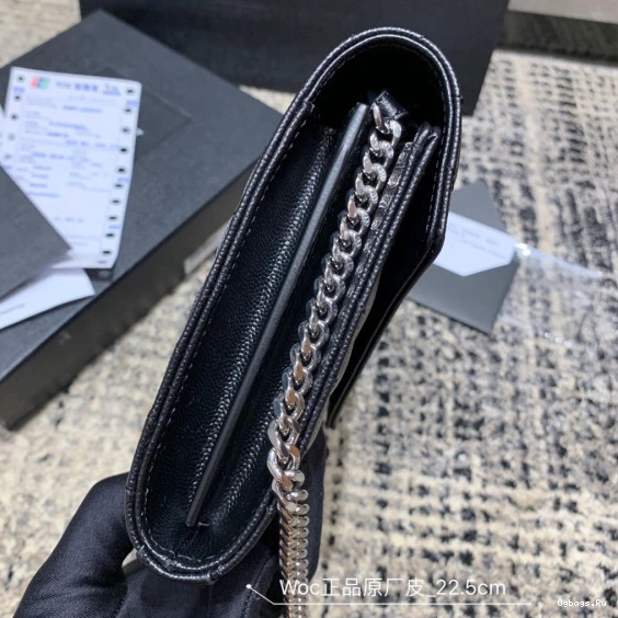 MATELASSÉ CASSANDRE WALLET YSL CHAIN 0730